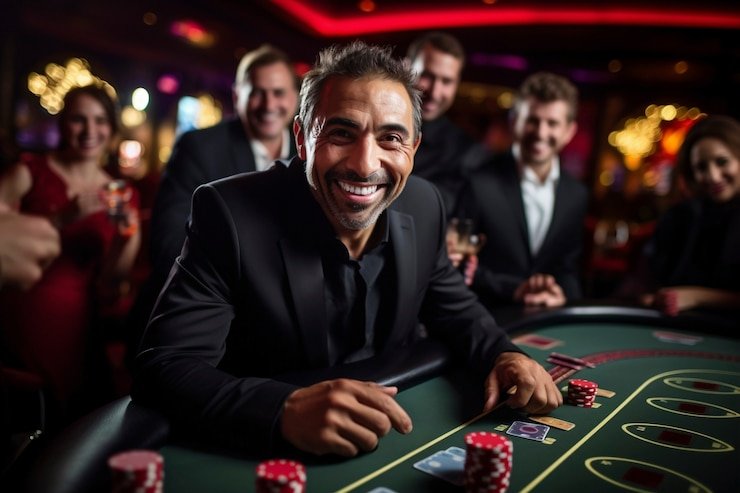 Pengguna dan teman menikmati hiburan seru sambil menerapkan prinsip responsible gaming
